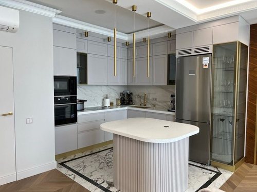 Кухня на заказ — проект «Квартира на Рябиновой», Москва